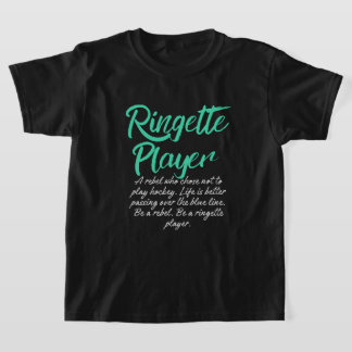 T-shirt Rebel Kid-Ringette