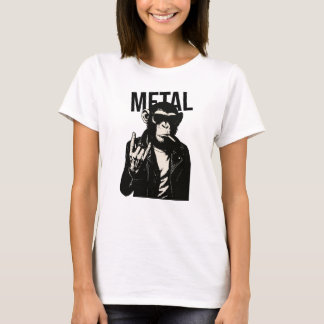 T-shirt Rebel Metal Chimp
