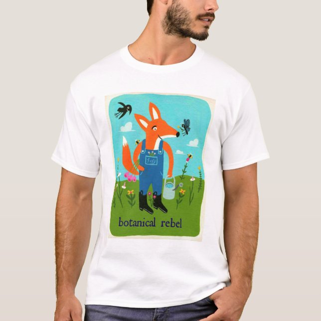 T-shirt rebelle botanique (Devant)