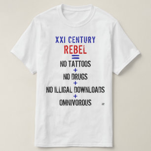 T-shirt Rebelle moderne