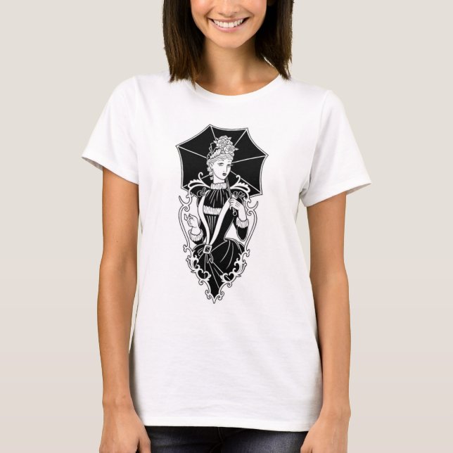 T-shirt Rebelle victorien (Devant)