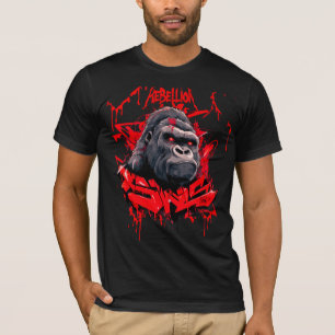 T-Shirt Rébellion78 Graffiti Gorille