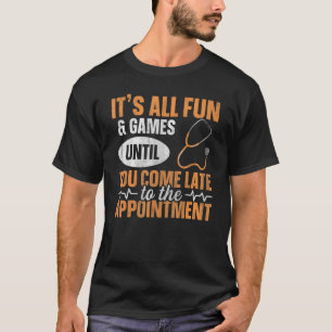 T-shirt Réceptionniste clinique pour une Réceptionis Santé