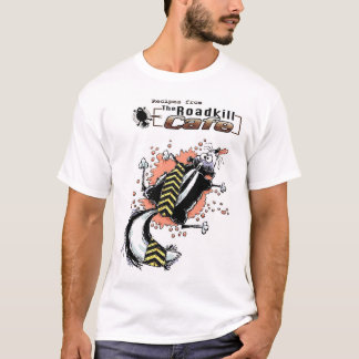 T-shirt Recette d'animal tué sur une route de mouffette