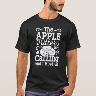 T-shirt Recettes de beignets aux pommes Pain Beignets Sans