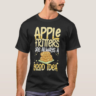 T-shirt Recettes de beignets aux pommes Pain Beignets Sans