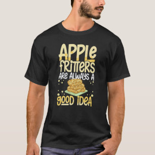 T-shirt Recettes de beignets aux pommes Pain Beignets Sans