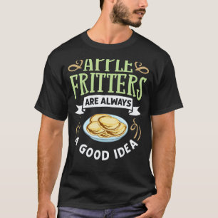 T-shirt Recettes de beignets aux pommes Pain sans gluten v