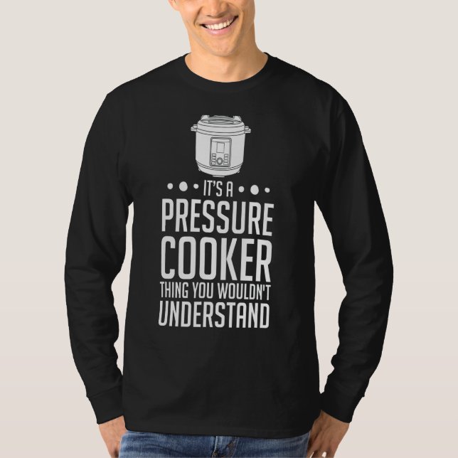 T-shirt Recettes de cuisson sous pression Cuisine de pot C (Devant)