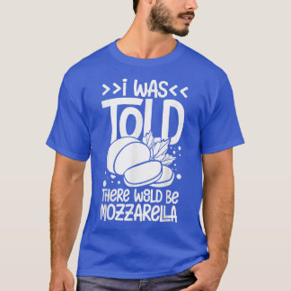 T-shirt Recettes de fromage Mozzarella Buffalo italien fra