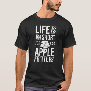 T-shirt Recettes Fritter Apple Pains de beignes Gluten Veg