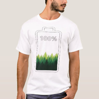 T-shirt Rechargez Votre Âme en Pleine Nature