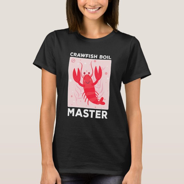 T-shirt Réchauffe-poisson à l'eau Réchauffeur Maître Mardi (Devant)