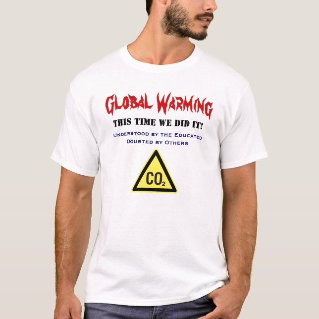 T-shirt Réchauffement climatique (Devant)