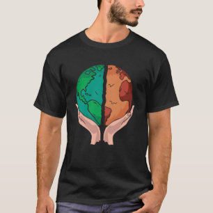 T-shirt Réchauffement climatique réel - Climat écologiste