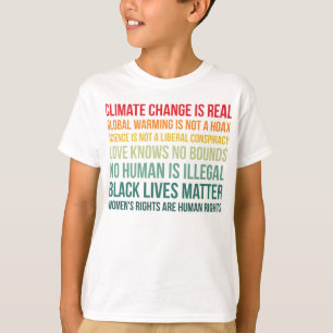 T-shirt Réchauffement climatique scientifique Le changeme