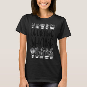 T-shirt Recherche Cactus Sharp pour hommes femmes mignonne