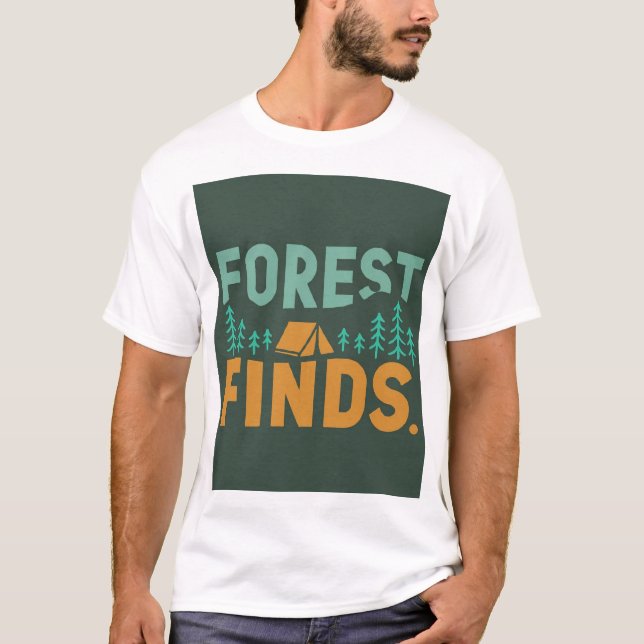 T-shirt Recherche forestière (Devant)