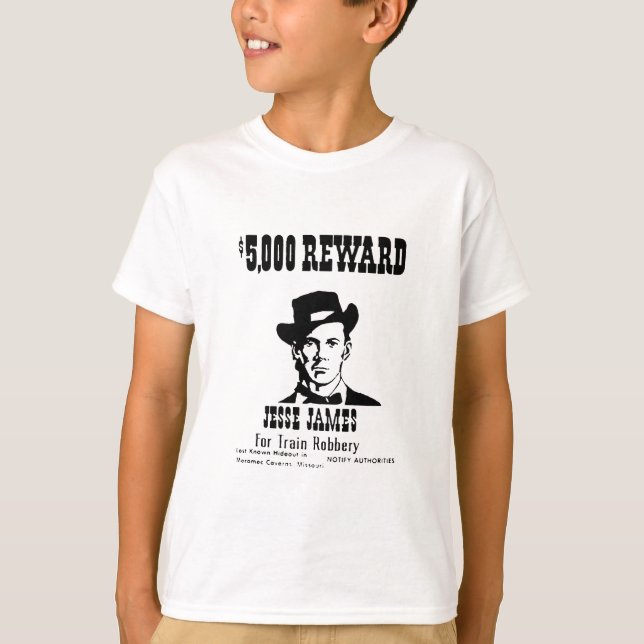 T-shirt Recherché Jesse James (Devant)