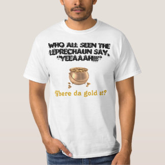 T-shirt RECHERCHÉ : Lutin et son or !