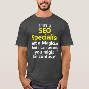 T-shirt Recherche moteur SEO Spécialiste emploi en ligne