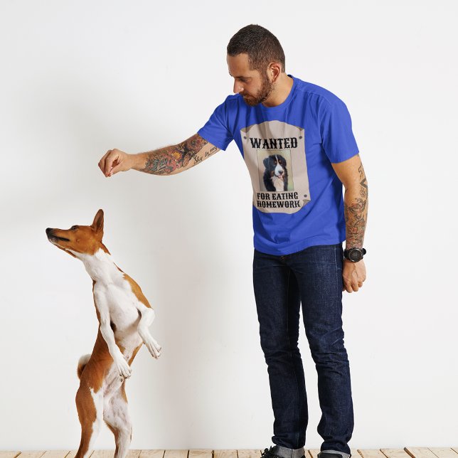 T-shirt Recherché Pour Manger À La Maison Photo Personnali (Créateur téléchargé)
