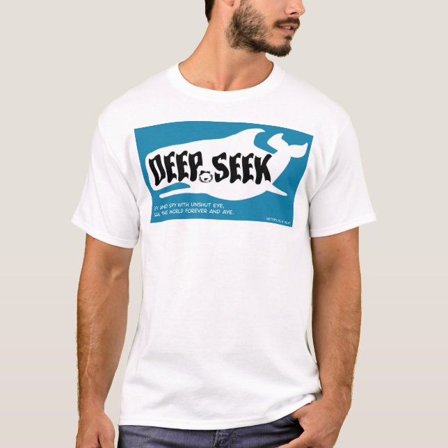T-shirt Recherche profonde (Devant)