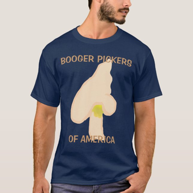 T-shirt récolteuses de booger de l'Amérique (Devant)