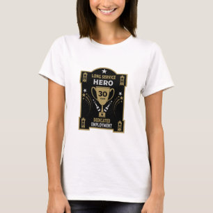 T-shirt Reconnaissance du service de longue durée Trente a