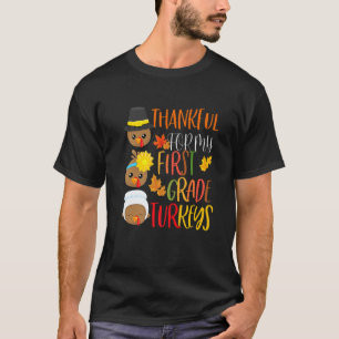T-shirt Reconnaissant pour mon thé de Thanksgiving des din