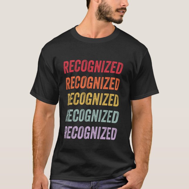 T-shirt Reconnu (Devant)