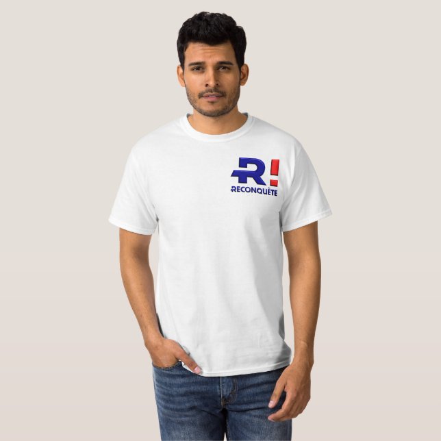 T-shirt reconquête (Devant entier)
