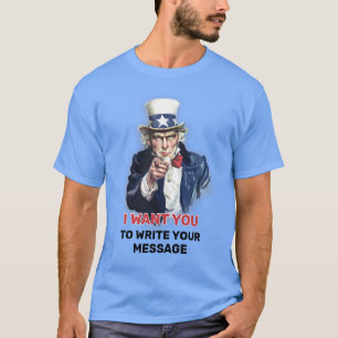 T-shirt Recrutement de l'oncle Sam