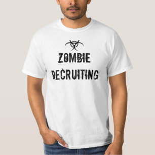 T-shirt Recrutement de zombi