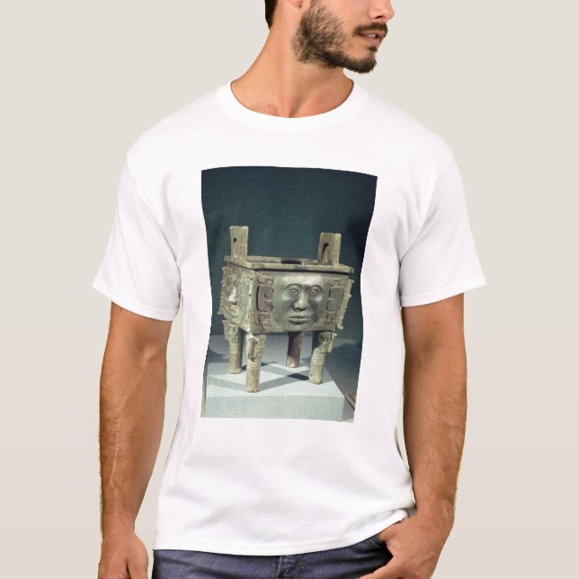 T-shirt Rectangulaire "teintez" le navire avec les visages (Devant)
