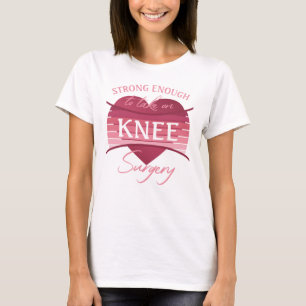 T-shirt Récupération après une chirurgie du genou pour les