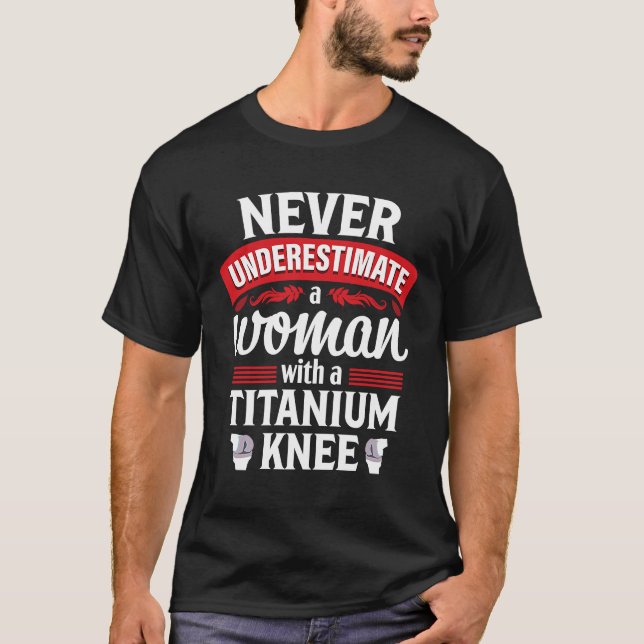 T-shirt Récupération de la chirurgie féminine de remplacem (Devant)
