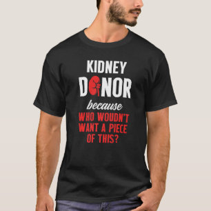 T-shirt Récupération de la pièce de donneur de greffe de r