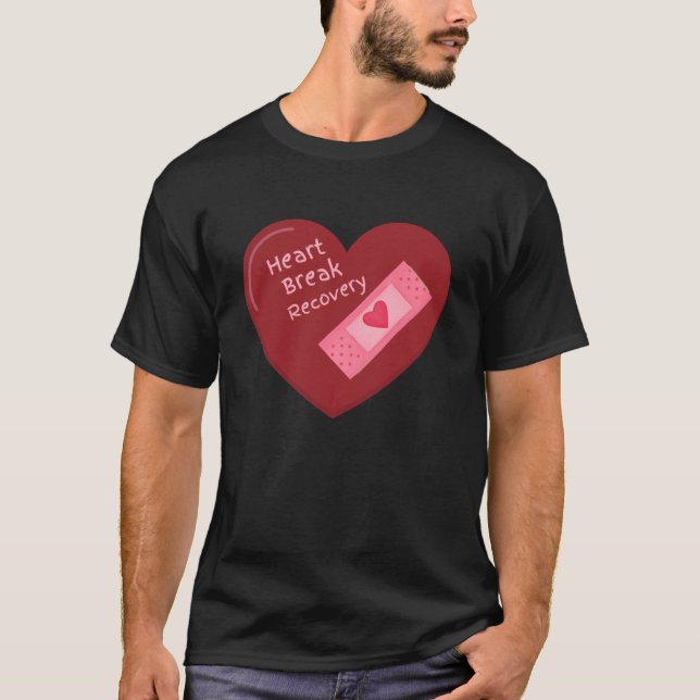 T-shirt récupération de rupture cardiaque (Devant)