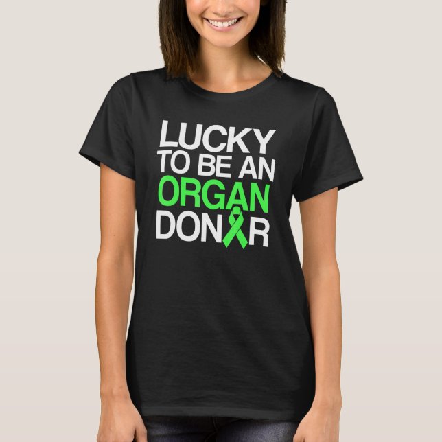 T-shirt Récupération des donneurs de greffe d'organe 2 (Devant)