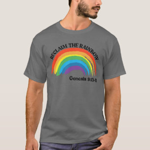T-shirt Récupérer La Genèse Arc-En-Ciel 9:13-17 Arc-En-Cie