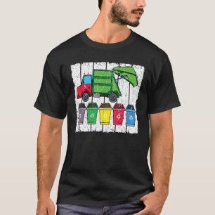 T-shirt Recyclage Camion écologiste E