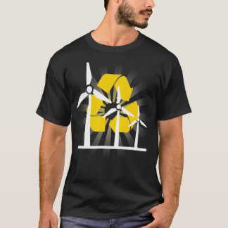 T-shirt Recyclage de l'énergie éolienne I Éolien Éolien Wi