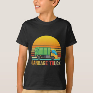 T-shirt Recyclage Vintage des ordures pour les enfants