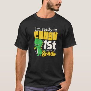T-shirt Recycler Les Jeunes De 1Ème Année De Retour À L'Éc