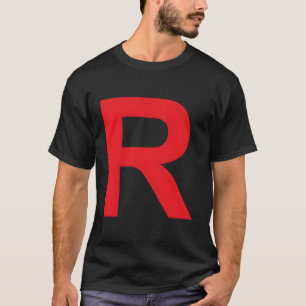 T-shirt Red Capital R Gamers