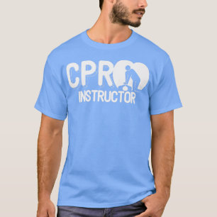 T-shirt Red Cross CPR Instructeur Meilleur CPR EMT Formate