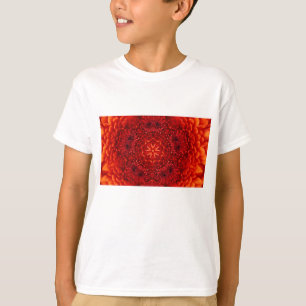 T-shirt RED DAHLIA FLEURS Abstraites florales