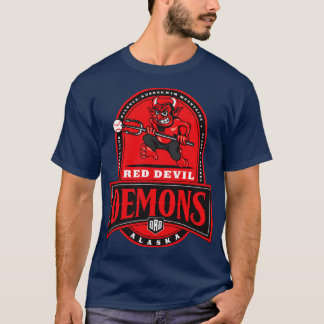 T-shirt Red Devil Alaska Demons