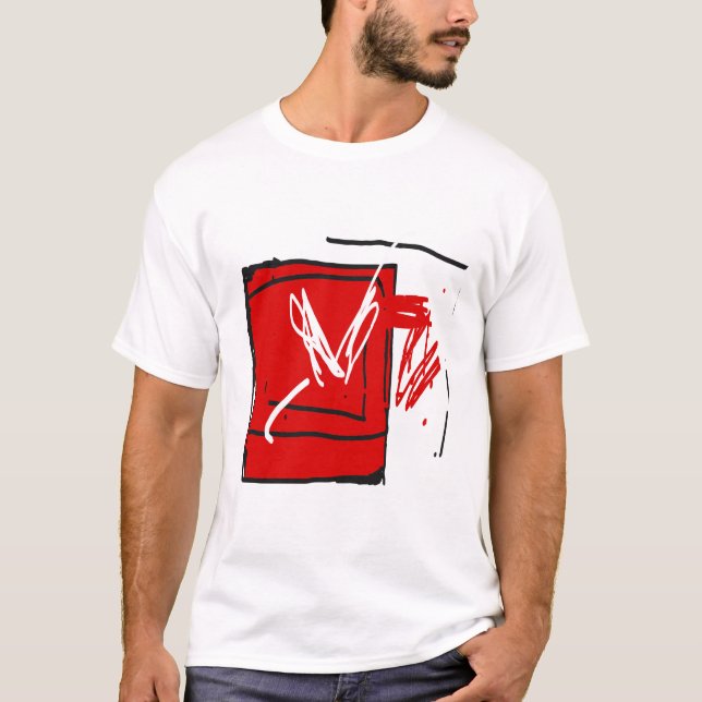 T-shirt red door (Devant)
